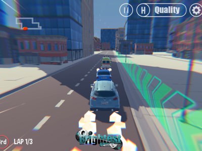 3D City: 2 Player Racing / 3D город: гонки на двоих Видеообзор